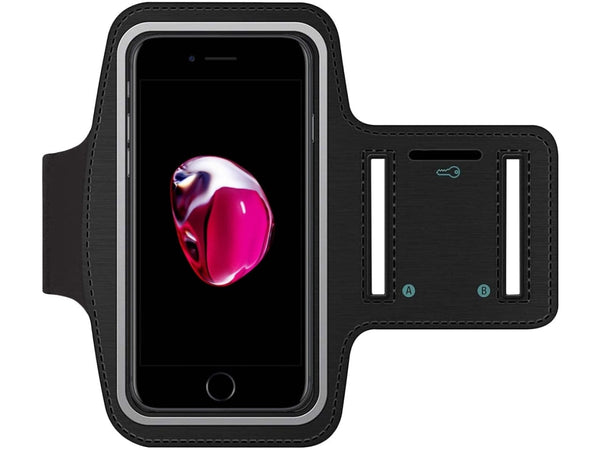 Fitness Joggen Sport Running Smartphone Armband für bequemes Tragen eines Apple iPhone 7 Plus Handy am Arm von SmartFitness