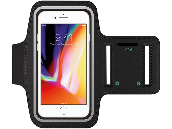 Fitness Joggen Sport Running Smartphone Armband für bequemes Tragen eines Apple iPhone 8 Handy am Arm von SmartFitness