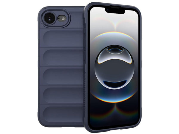 Screenguard CloudCase Handyhülle für Apple iPhone 16e gegen Sturzschäden, Dellen, Kratzern. Mit Kameraschutz, erhöhtem Rahmen und Airbag Cushions für vollumfänglichen Schutz.