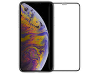 100% Fullscreen Curved Screen Protector Handy Display Schutz Glas für komplette Abdeckung des Apple iPhone 11 Display in schwarz von Screenguard