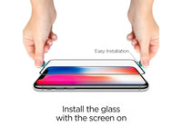 100% Fullscreen Curved Screen Protector Handy Display Schutz Glas für komplette Abdeckung des Apple iPhone 11 Display in schwarz von Screenguard