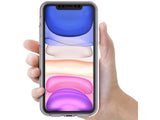 Vollständige 360 Grad Rundum Gummi TPU Hülle zum beidseitigen Schutz des Apple iPhone 11 Display und Gehäuse in transparent von Screenguard