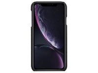 CardCaddy Leder Backcase mit Kartenfächern für Apple iPhone 11 in schwarz von Screenguard