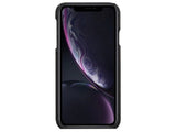 CardCaddy Leder Backcase mit Kartenfächern für Apple iPhone 11 in schwarz von Screenguard