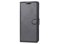 Lederhülle Karten Wallet Ledertasche Etui für Apple iPhone 11 in schwarz von Screenguard