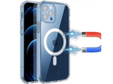 Das Magnetic MagSafe Clear Case von Screenguard schützt Ihr Apple iPhone 11 Pro effektiv vor Schäden bei Sturz oder Stoss. Erhöhter Rahmen rund um das Display und Kamera gegen Kratzer und Dellen. Transparenter Schutz mit Magnetring. Zum Wireless Aufladen mit MagSafe kompatiblen Zubehör.