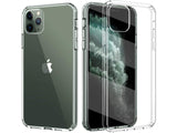 Vollständige 360 Grad Rundum Gummi TPU Hülle zum beidseitigen Schutz des Apple iPhone 11 Pro Max Display und Gehäuse in transparent von Screenguard