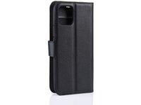 Lederhülle Karten Wallet Ledertasche Etui für Apple iPhone 11 Pro Max in schwarz von Screenguard