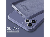 Liquid Silikon Case für Apple iPhone 12 in purplegrau von Screenguard