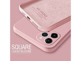 Liquid Silikon Case für Apple iPhone 12 in rosa von Screenguard