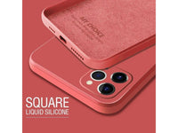 Liquid Silikon Case für Apple iPhone 12 in rot von Screenguard