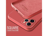 Liquid Silikon Case für Apple iPhone 12 in rot von Screenguard