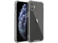 Hoch transparenter TPU Gummi Schutz Handy Hülle Clear Case klar mit verstärkten Schutzecken Bumper für das Apple iPhone 12 mini Display und Gehäuse in transparent von Screenguard