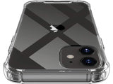 Hoch transparenter TPU Gummi Schutz Handy Hülle Clear Case klar mit verstärkten Schutzecken Bumper für das Apple iPhone 12 mini Display und Gehäuse in transparent von Screenguard