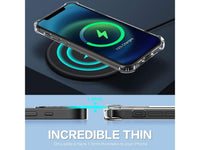 Hoch transparenter TPU Gummi Schutz Handy Hülle Clear Case klar mit verstärkten Schutzecken Bumper für das Apple iPhone 12 mini Display und Gehäuse in transparent von Screenguard