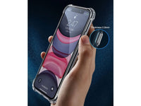 Hoch transparenter TPU Gummi Schutz Handy Hülle Clear Case klar mit verstärkten Schutzecken Bumper für das Apple iPhone 12 mini Display und Gehäuse in transparent von Screenguard