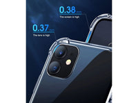 Hoch transparenter TPU Gummi Schutz Handy Hülle Clear Case klar mit verstärkten Schutzecken Bumper für das Apple iPhone 12 mini Display und Gehäuse in transparent von Screenguard