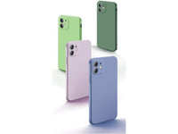 Liquid Silikon Case für Apple iPhone 12 mini in blau von Screenguard