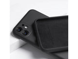 Liquid Silikon Case für Apple iPhone 12 mini in schwarz von Screenguard