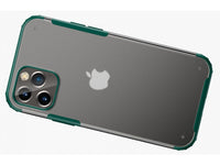 Anti-Impact No-Scratch Case für Apple iPhone 12 Pro in dunkelgrün von Screenguard