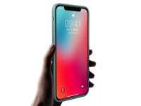 Liquid Silikon Case für Apple iPhone 12 Pro in nachtgrün von Screenguard