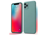 Liquid Silikon Case für Apple iPhone 12 Pro Max in hellgrün von Screenguard