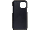 CardCaddy Leder Backcase mit Kartenfächern für Apple iPhone 13 in schwarz von Screenguard