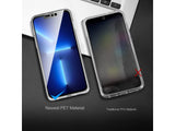 Vollständige 360 Grad Rundum Gummi TPU Hülle zum beidseitigen Schutz des Apple iPhone 13 Pro Display und Gehäuse in transparent von Screenguard