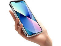 Vollständige 360 Grad Rundum Gummi TPU Hülle zum beidseitigen Schutz des Apple iPhone 13 Pro Max Display und Gehäuse in transparent von Screenguard