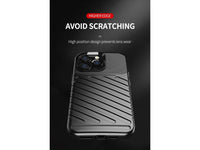 Moderne Design Hülle Cover für das Apple iPhone 13 Pro mit Stripes zum Schutz von Kratzern, Dellen, Display aus TPU Gummi in schwarz von Screenguard