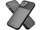 Moderne Design Hülle Cover für das Apple iPhone 13 mit Stripes zum Schutz von Kratzern, Dellen, Display aus TPU Gummi in schwarz von Screenguard