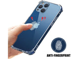 Hoch transparenter TPU Gummi Schutz Handy Hülle Clear Case klar mit verstärkten Schutzecken Bumper für das Apple iPhone 14 Pro Display und Gehäuse in transparent von Screenguard