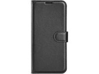 Lederhülle Karten Wallet Ledertasche Etui für Apple iPhone 14 Pro in schwarz von Screenguard