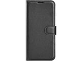 Lederhülle Karten Wallet Ledertasche Etui für Apple iPhone 14 Pro in schwarz von Screenguard