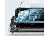 Hoch transparenter TPU Gummi Schutz Handy Hülle Clear Case klar mit verstärkten Schutzecken Bumper für das Apple iPhone 14 Pro Max Display und Gehäuse in transparent von Screenguard