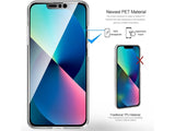 Vollständige 360 Grad Rundum Gummi TPU Hülle zum beidseitigen Schutz des Apple iPhone 15 Display und Gehäuse in transparent von Screenguard