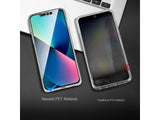 Vollständige 360 Grad Rundum Gummi TPU Hülle zum beidseitigen Schutz des Apple iPhone 15 Display und Gehäuse in transparent von Screenguard