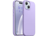 Liquid Silikon Case für Apple iPhone 15 Plus in purple von Screenguard