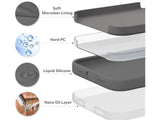 Liquid Silikon Case für Apple iPhone 15 Pro Max in graphit von Screenguard