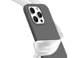 Liquid Silikon Case für Apple iPhone 15 Pro Max in graphit von Screenguard