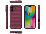 Screenguard CloudCase Handyhülle für Apple iPhone 16 gegen Sturzschäden, Dellen, Kratzern. Mit Kameraschutz, erhöhtem Rahmen und Airbag Cushions für vollumfänglichen Schutz.