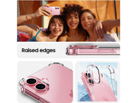 Hoch transparenter TPU Gummi Schutz Handy Hülle Clear Case klar mit verstärkten Schutzecken Bumper für das Apple iPhone 16 Display und Gehäuse in transparent von Screenguard