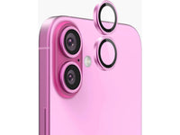 Kameraschutz Glas für Apple iPhone 16 in pink von Screenguard