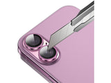Kameraschutz Glas für Apple iPhone 16 in pink von Screenguard