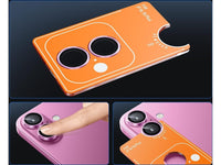 Kameraschutz Glas für Apple iPhone 16 in pink von Screenguard
