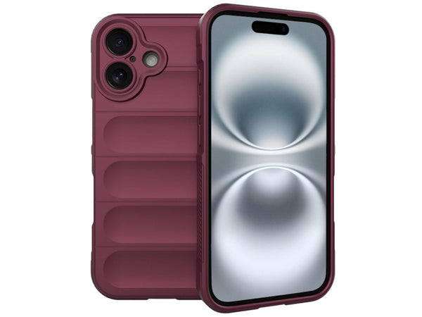 Screenguard CloudCase Handyhülle für Apple iPhone 16 Plus gegen Sturzschäden, Dellen, Kratzern. Mit Kameraschutz, erhöhtem Rahmen und Airbag Cushions für vollumfänglichen Schutz.