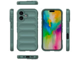Screenguard CloudCase Handyhülle für Apple iPhone 16 Plus gegen Sturzschäden, Dellen, Kratzern. Mit Kameraschutz, erhöhtem Rahmen und Airbag Cushions für vollumfänglichen Schutz.