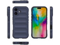 Screenguard CloudCase Handyhülle für Apple iPhone 16 Plus gegen Sturzschäden, Dellen, Kratzern. Mit Kameraschutz, erhöhtem Rahmen und Airbag Cushions für vollumfänglichen Schutz.