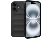 Screenguard CloudCase Handyhülle für Apple iPhone 16 Plus gegen Sturzschäden, Dellen, Kratzern. Mit Kameraschutz, erhöhtem Rahmen und Airbag Cushions für vollumfänglichen Schutz.