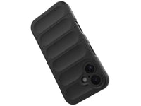 Screenguard CloudCase Handyhülle für Apple iPhone 16 Plus gegen Sturzschäden, Dellen, Kratzern. Mit Kameraschutz, erhöhtem Rahmen und Airbag Cushions für vollumfänglichen Schutz.